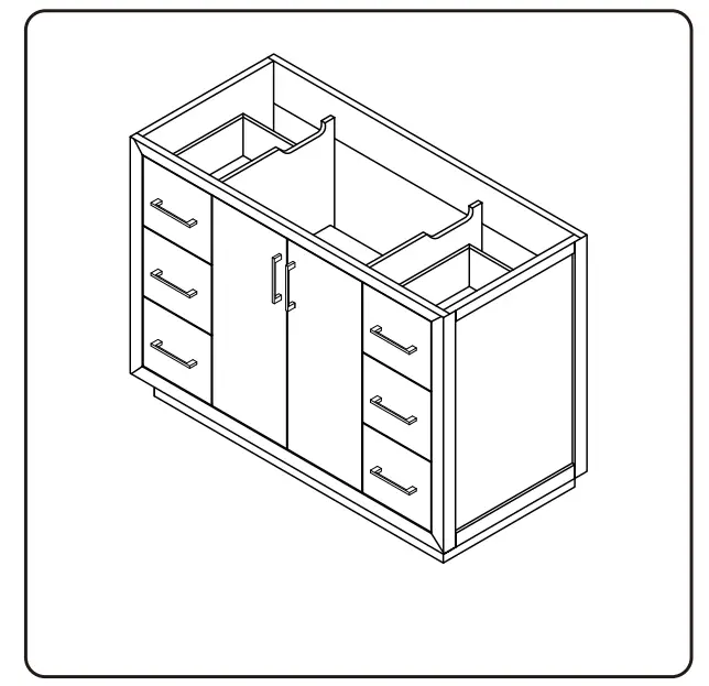 Installing 48 Inch SGL Bathroom Vanity White in Modern Homes