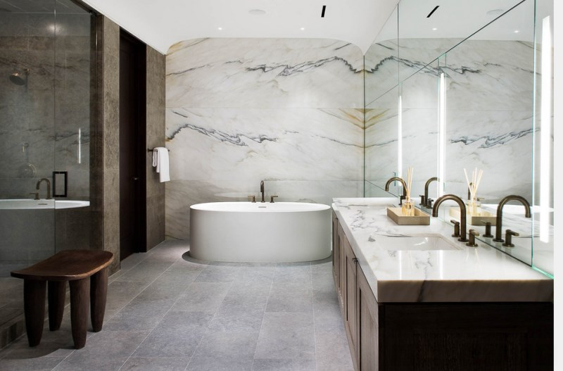 10 Spectacular Rooms With Marble Walls throughout Understanding the Appeal of Carrara Marble in Modern Bathroom Design