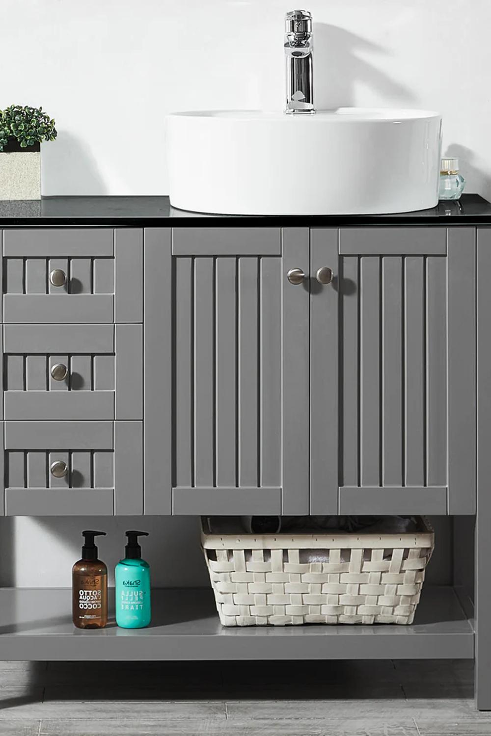 23 Vessel Sink Bathroom Vanity Designs To Inspire Your Next Remodel inside How Ceramic Vessel Sinks Enhance Bathroom Aesthetics and Functionality