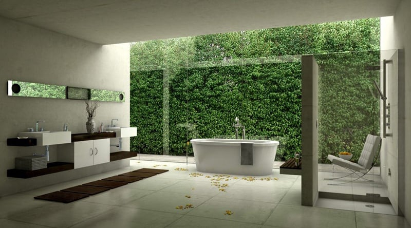 25 Transparent Bathrooms Designed With Elegant Lines And Modern Furnishings regarding How Transparent Materials Transform Modern Bathroom Design