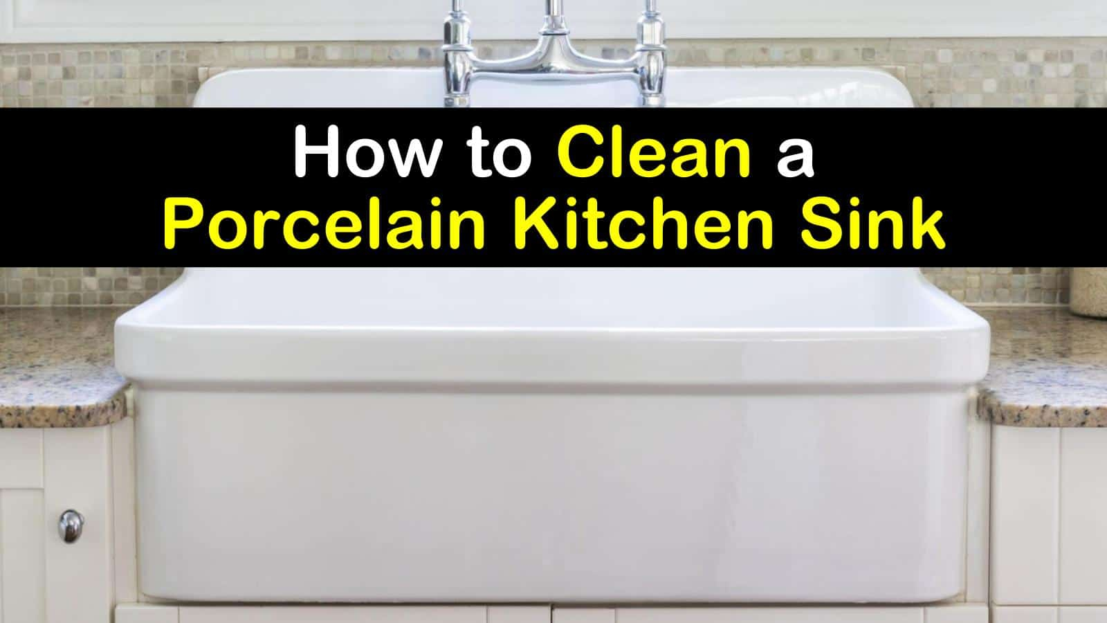 6 Clever Ways To Clean A Porcelain Kitchen Sink regarding Cleaning and care tips for maintaining your studio series porcelain sink