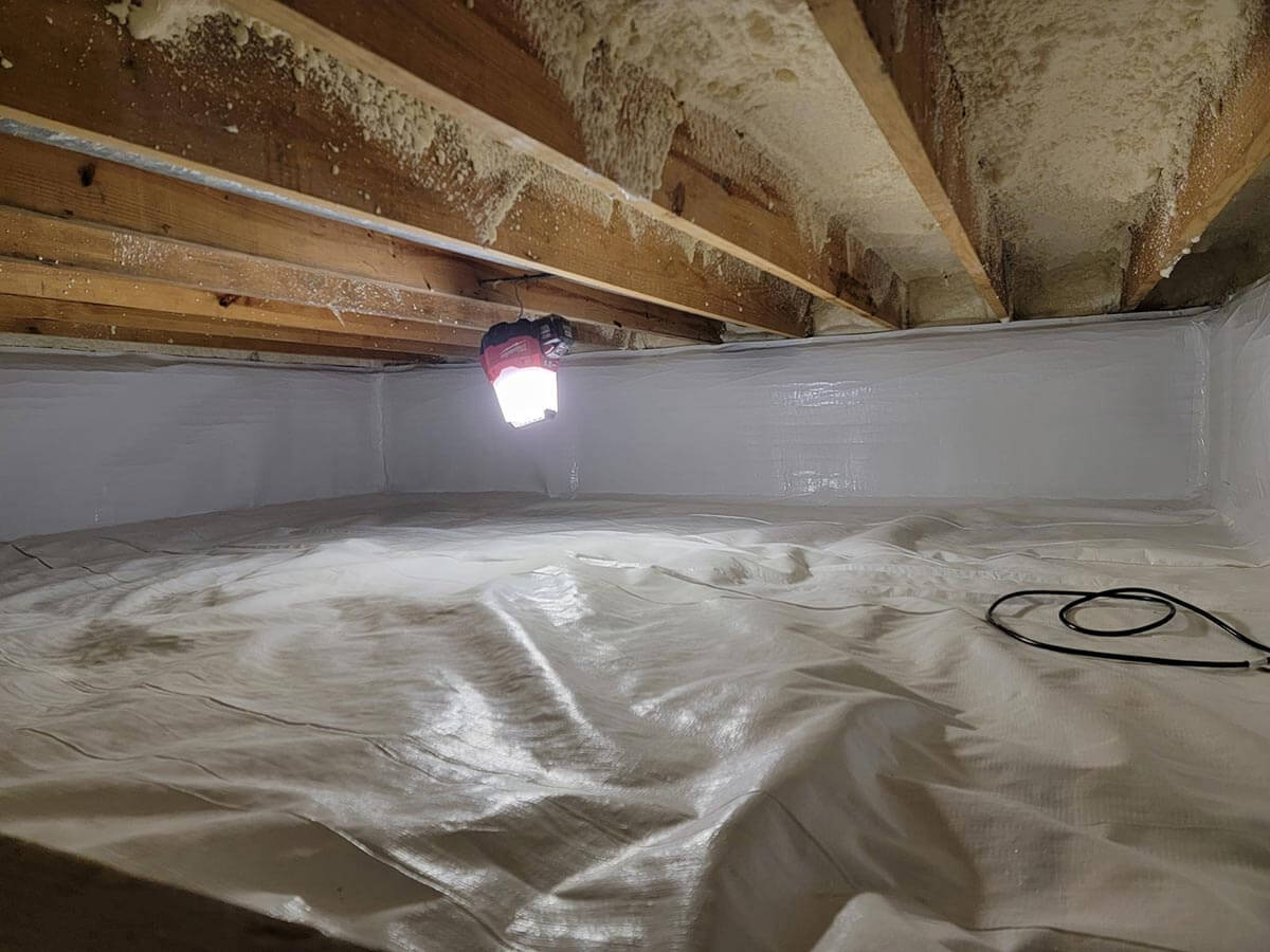 Basement &amp;amp; Crawl Space Vapor Barrier Installation | Cornerstone with regard to Realistic budgeting for crawl space vapor barrier projects in 2024