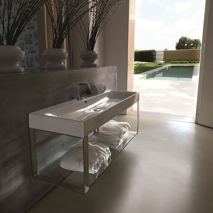 Cento 3534+9127K1 By Ws Bath Collections | Rectangular Wall Mounted ... within Ws Bath Collections Cento 3532 Cento 27-5/8&amp;quot; Ceramic Wall Mounted - White