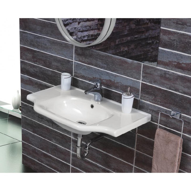 Cerastyle By Nameeks Yeni Klasik 18.8&amp;#039;&amp;#039; Glossy White Ceramic ... pertaining to Exploring the Practical Applications of Nameeks CeraStyle 031100-U White Frame