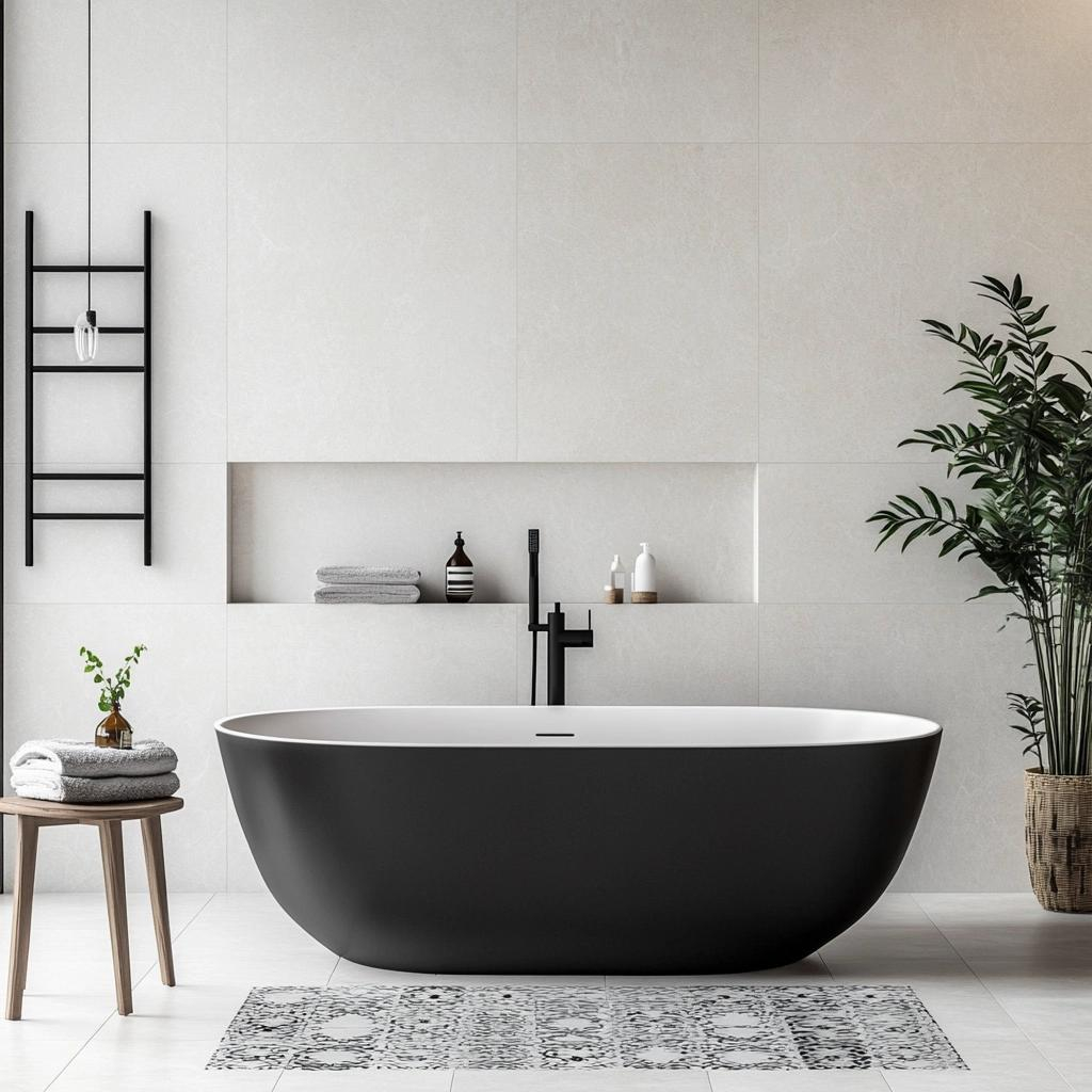 Choosing The Best Porcelain Tile For Your Bathroom in Kingston Brass Ev9620 Mission 23-5/8&amp;quot; Rectangular Ceramic Vessel - White