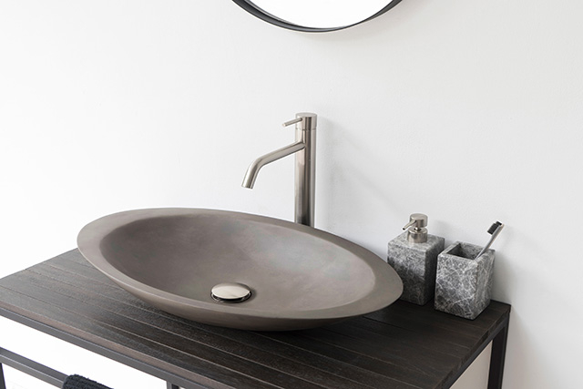 Conspire | Collection Of Modern Concrete Design Basins within Vidaxl Bathroom Basin, Naturally Varied Color Tone, Grey, 17.7&amp;#039;&amp;#039;X11.8&amp;#039;&amp;#039;