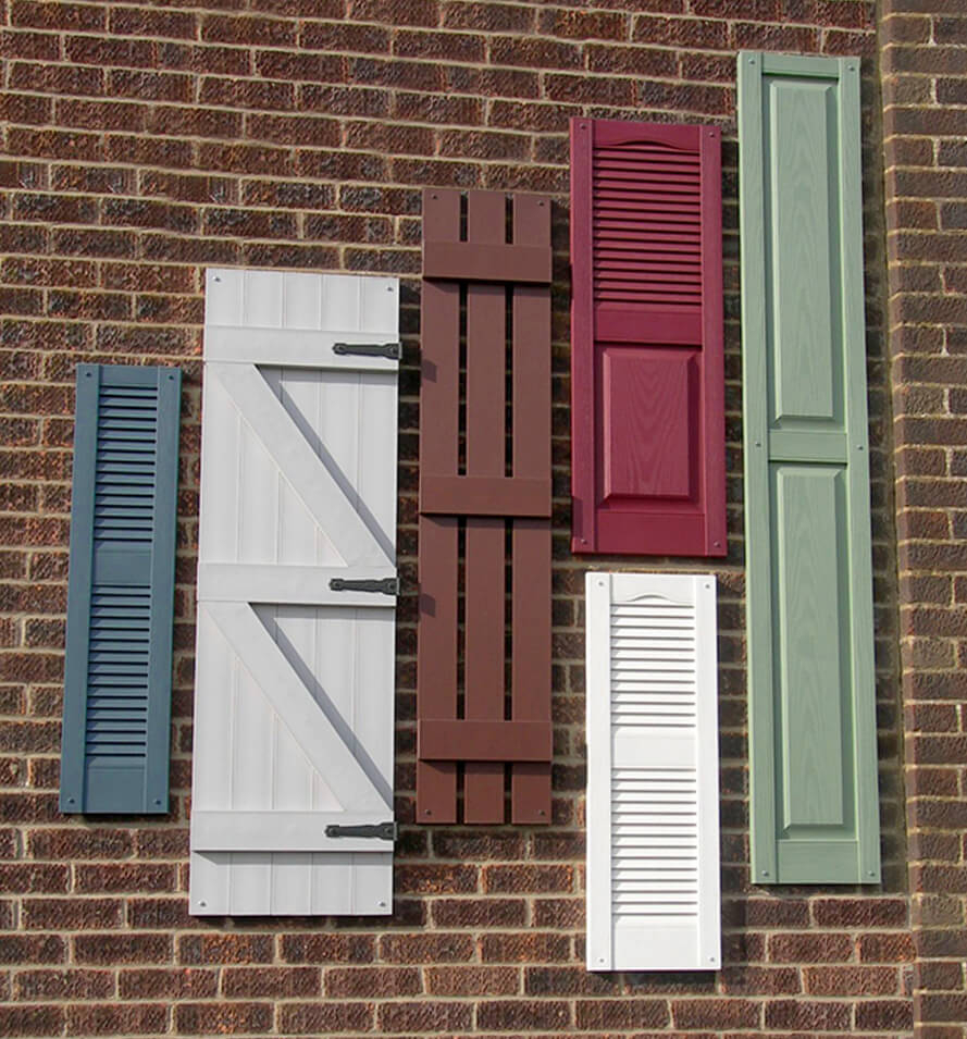 Contemporary Exterior Shutters with Shutter pricing guide: How much you should budget for interior and exterior shutters