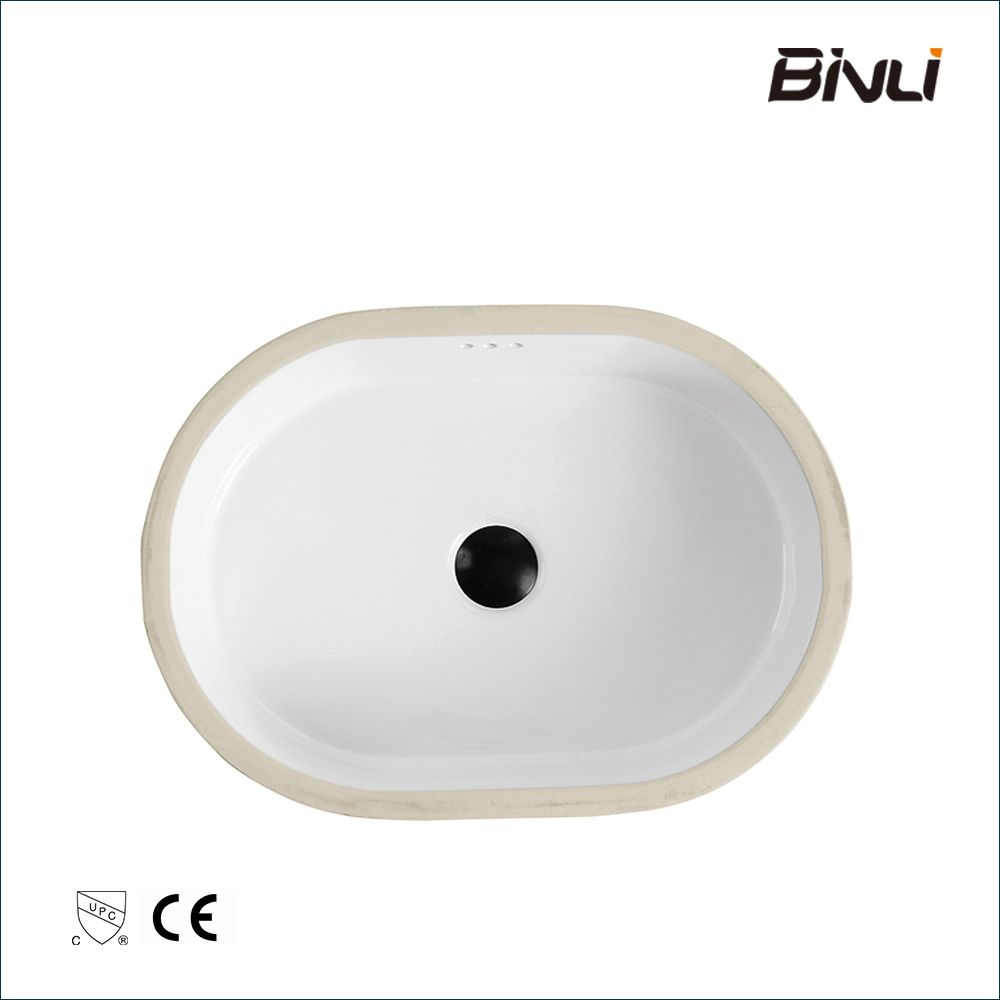 Designed Oval Vanity Sink With Cupc Certificate Porcelain Material ... pertaining to Lima Oval Resin Counter Top Sink Wash Basin Certificate Pure Acrylic Sink