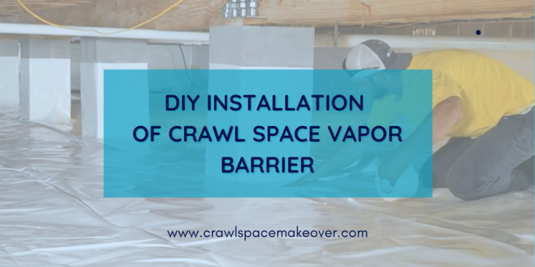 Diy Installation Of Crawl Space Vapor Barrier | Crawlspace Makeover regarding Cost For Crawl Space Vapor Barrier