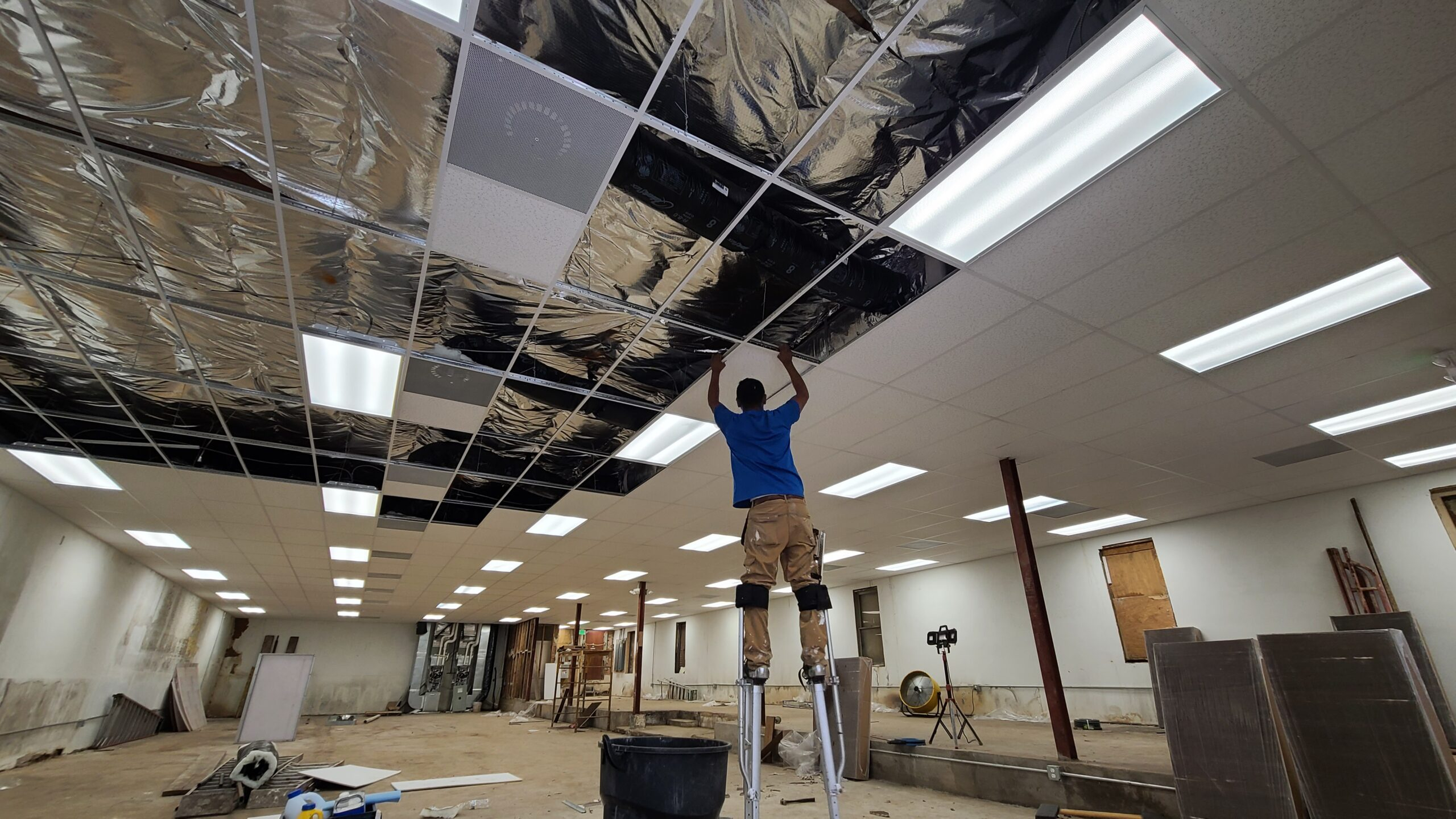 Drop Ceiling Contractors Los Angeles | Shelly Lighting within What Is A Drop Ceiling