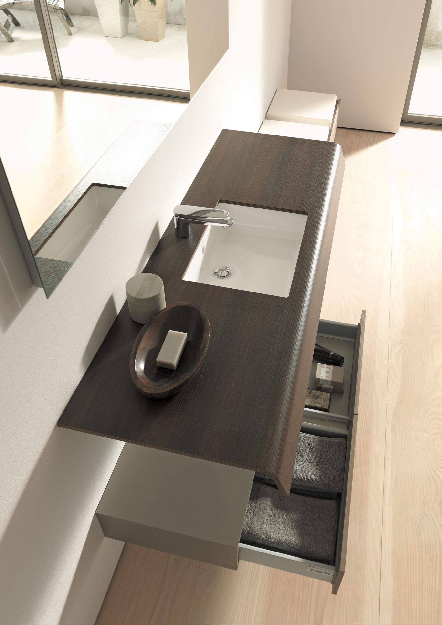 Drop-In And Undermount Sinks | Built-In Basins - Duravit | Duravit in Duravit 033043-0Hole Vero 18-1/4&amp;quot; Rectangular Ceramic Undermount - White