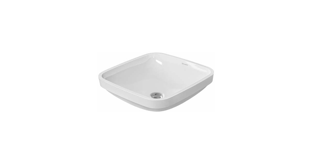 Exploring the Duravit 037337-0HOLE DuraStyle 15-3/4 Square Ceramic Undermount White Sink for Modern Kitchens