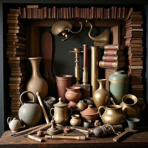 Free Artisanal Pottery Collection Photo - Pottery, Ceramics, Vessels ... intended for Exploring the Historical Context of Rectangular Ceramic Pieces