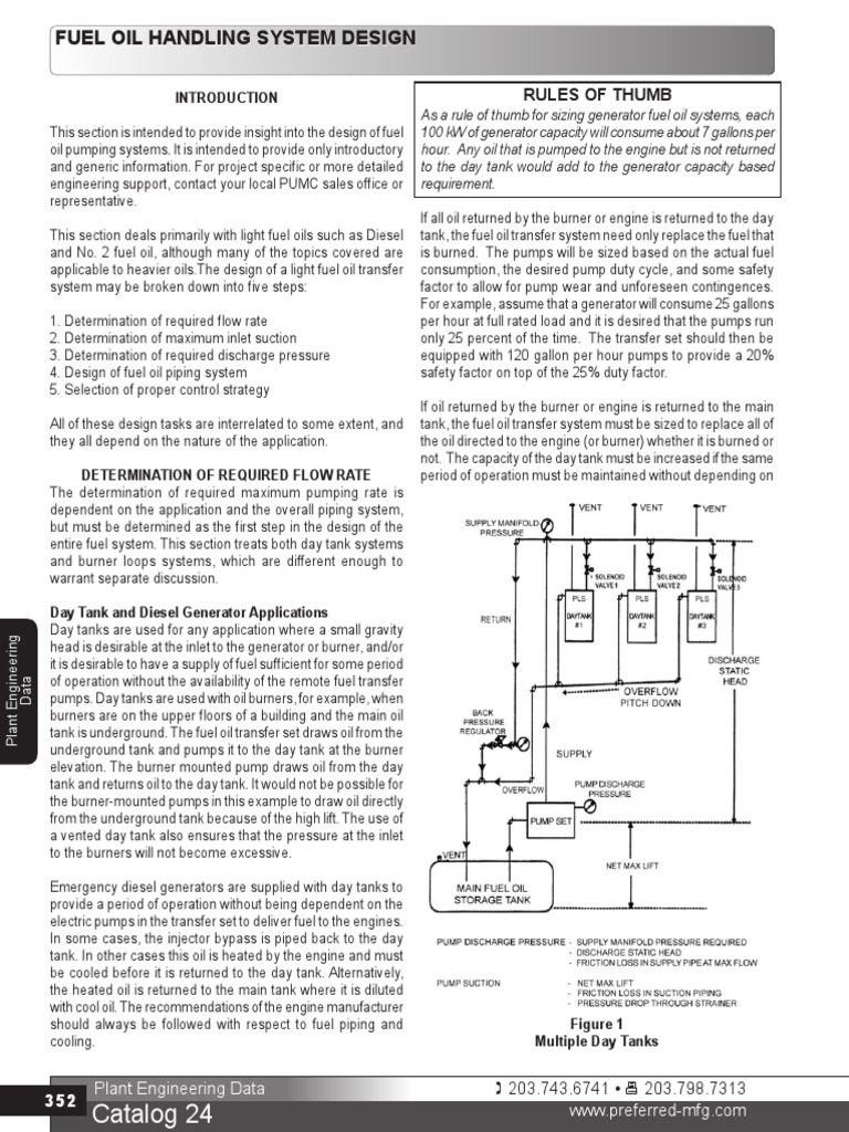 Fuel Oil Handling System Design.pdf | Pump | Valve with Where To Get Rid Of Old Gas