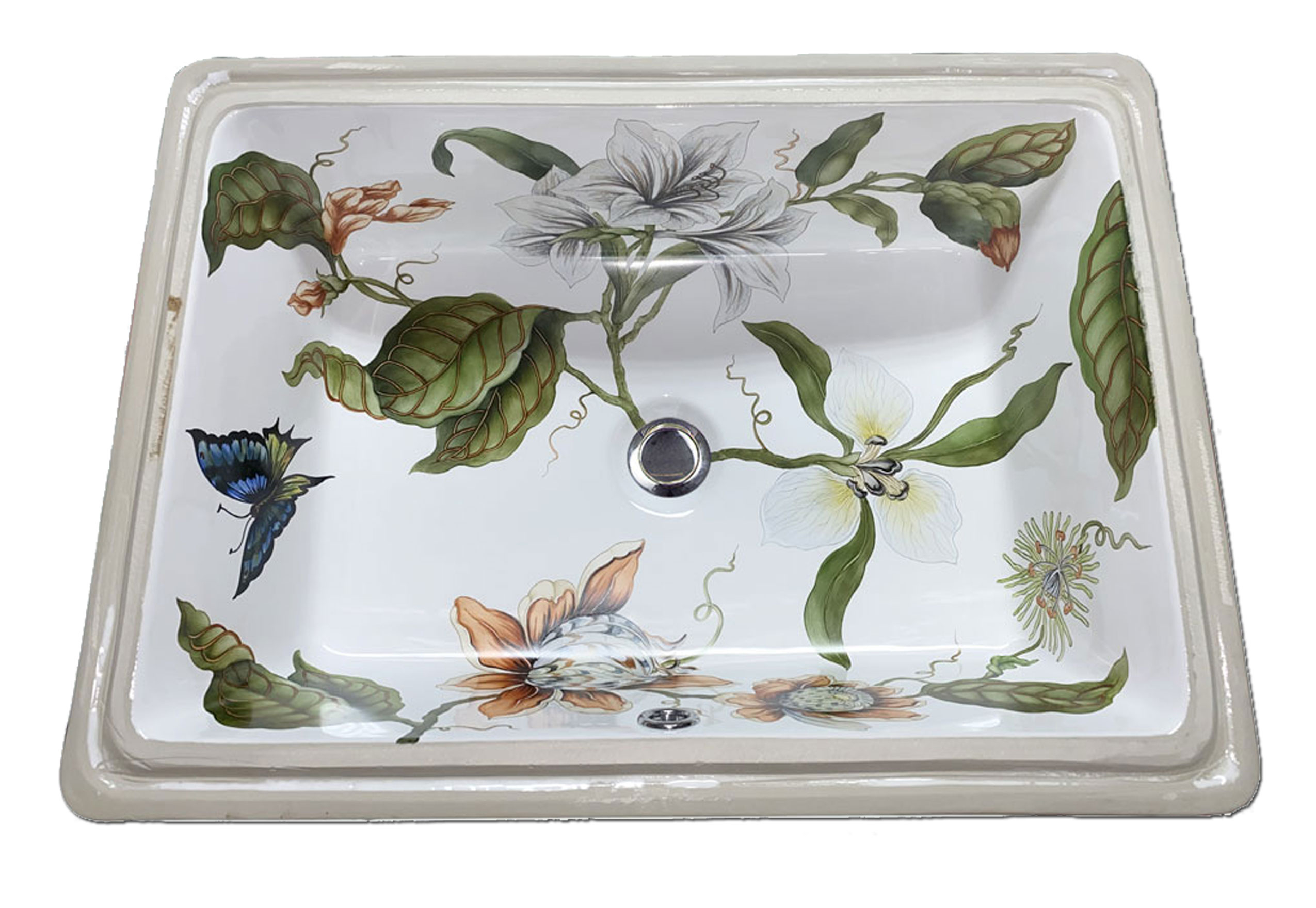 Hand Painted Sinks – Atlantis Porcelain Sink with Understanding the Artistry Behind Hand Painted Sink Designs