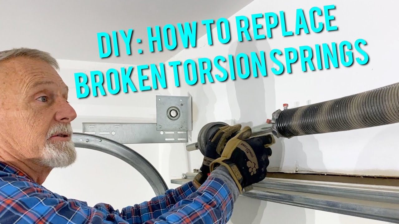How To Replace Garage Door Torsion Springs At Diane Mcdaniel Blog regarding Learn How to Install Garage Door Springs Without Professional Help