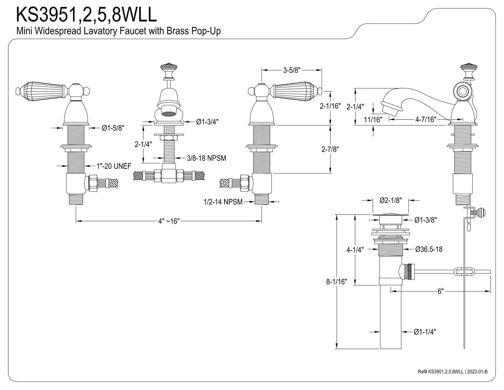 Kingston Brass Faucet Parts Diagram And Guide inside Exploring the Features of Kingston Brass EV431834 White Ceramic Fixture