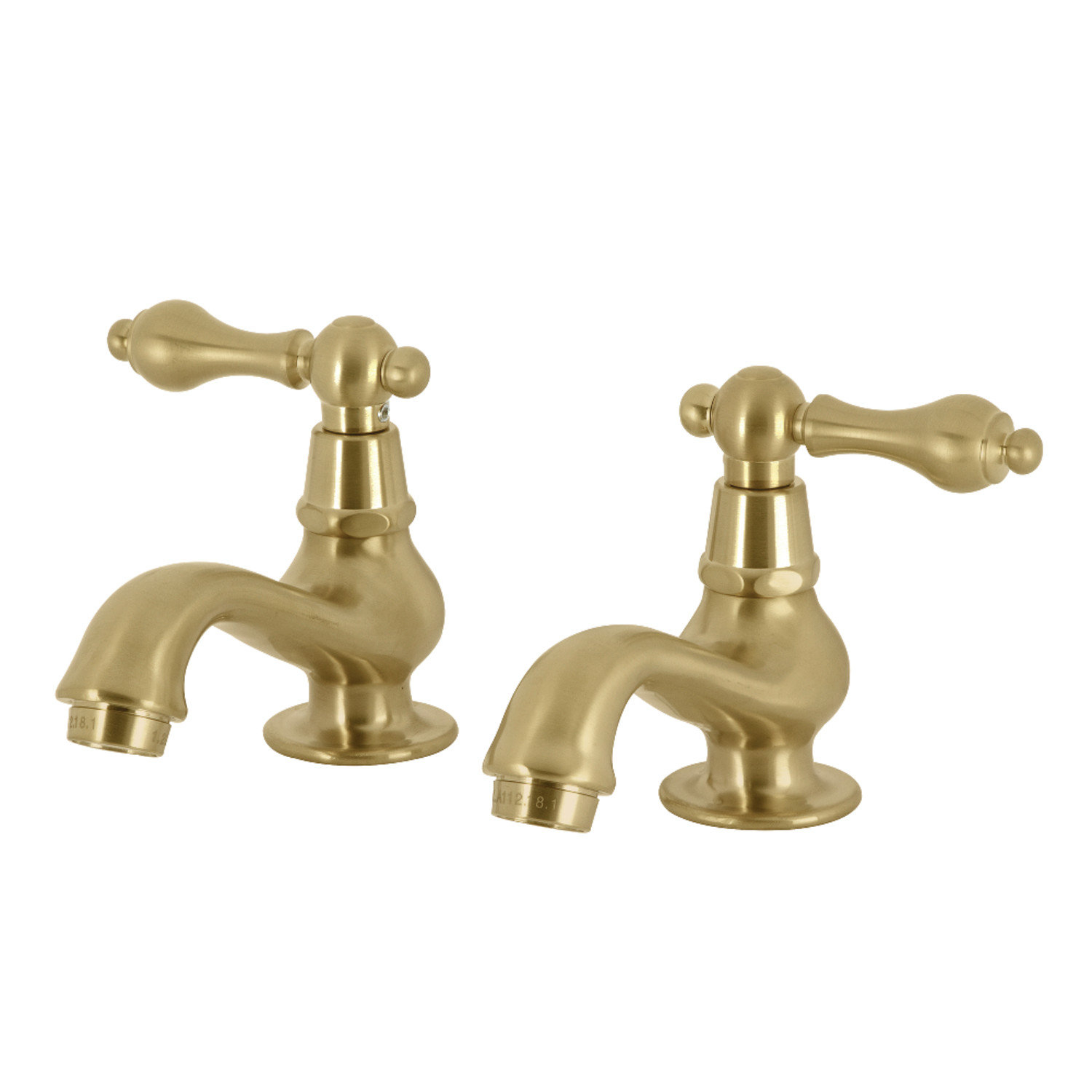 Kingston Brass Ks1107Al Heritage Basin Tap Faucet, Brushed Brass ... within Design and Durability Analysis of the Kingston Brass GLTS37225 Brushed Basin
