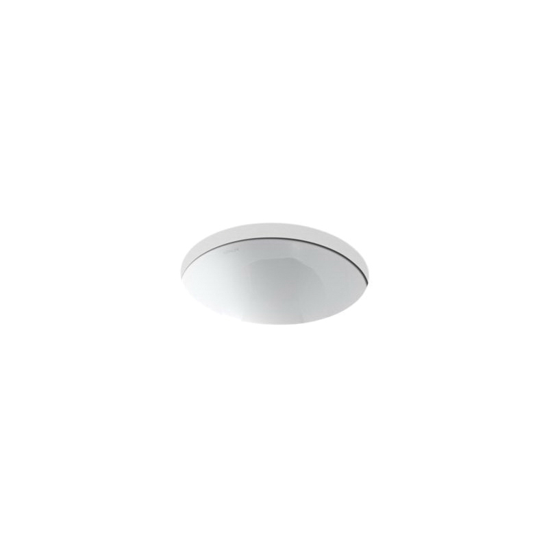 Kohler® 2298-0 Compass® Bathroom Sink, Round, 13-1/4 In W X 13-1/4 In ... inside Understanding the Kohler K-2298 Compass sink design and installation options