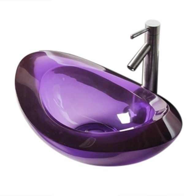 Lima Oval Resin Counter Top Sink Wash Basin Certificate Pure Acrylic Sink