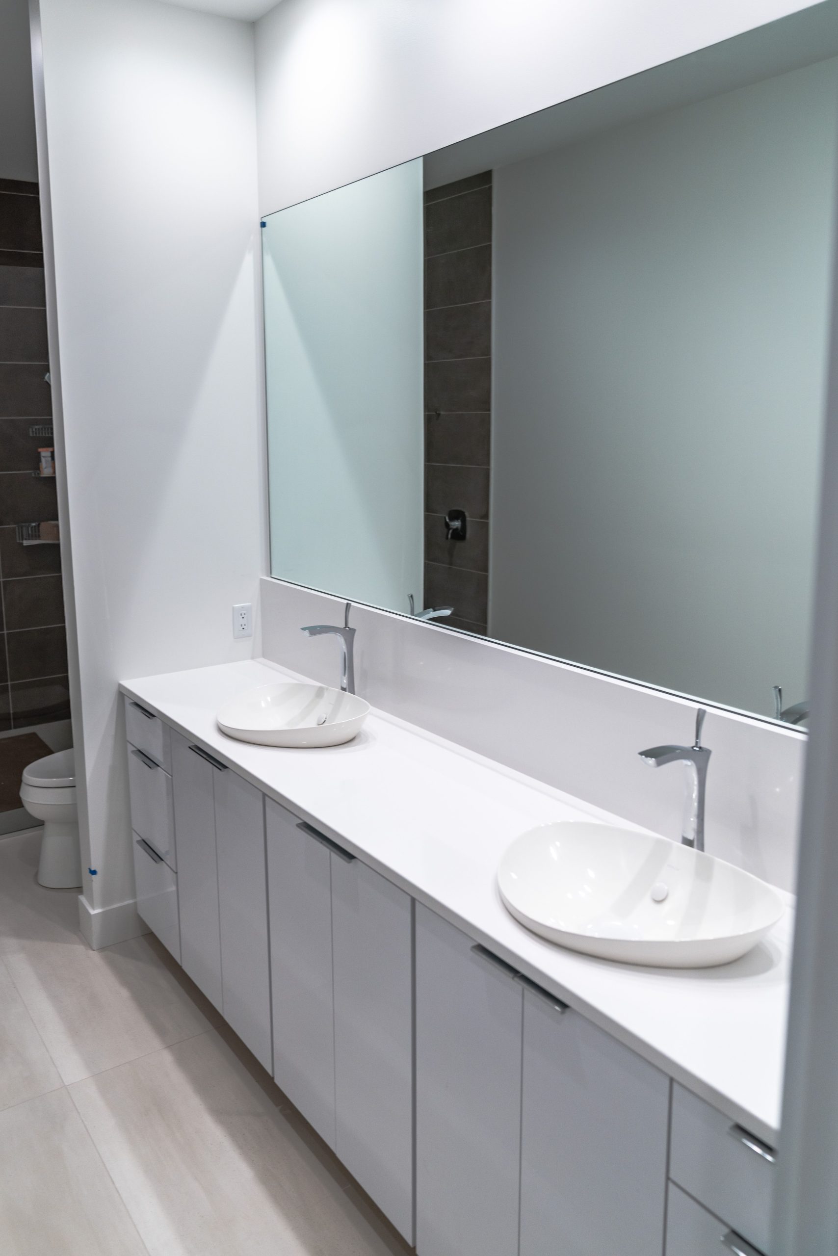Modern Vanity | Custom Cabinets, Modern Vanity, Cabinetry Design in The practical advantages of wide bowl vanity designs