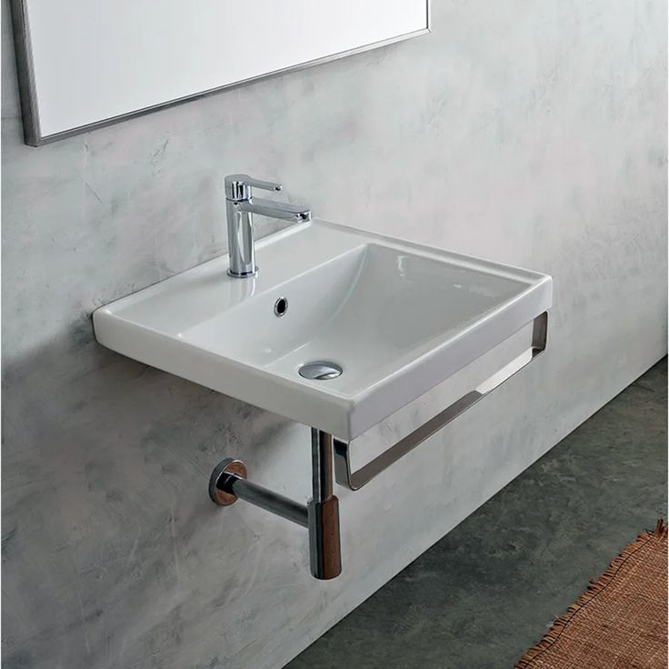 Nameeks Scarabeo 3001-Tb-One Hole Scarabeo | Build.com | Chrome Towel ... pertaining to Understanding the Nameeks 3001-No Hole Scarabeo 23-5/8&amp;quot; Ceramic Wall Mounted Drop Fixture