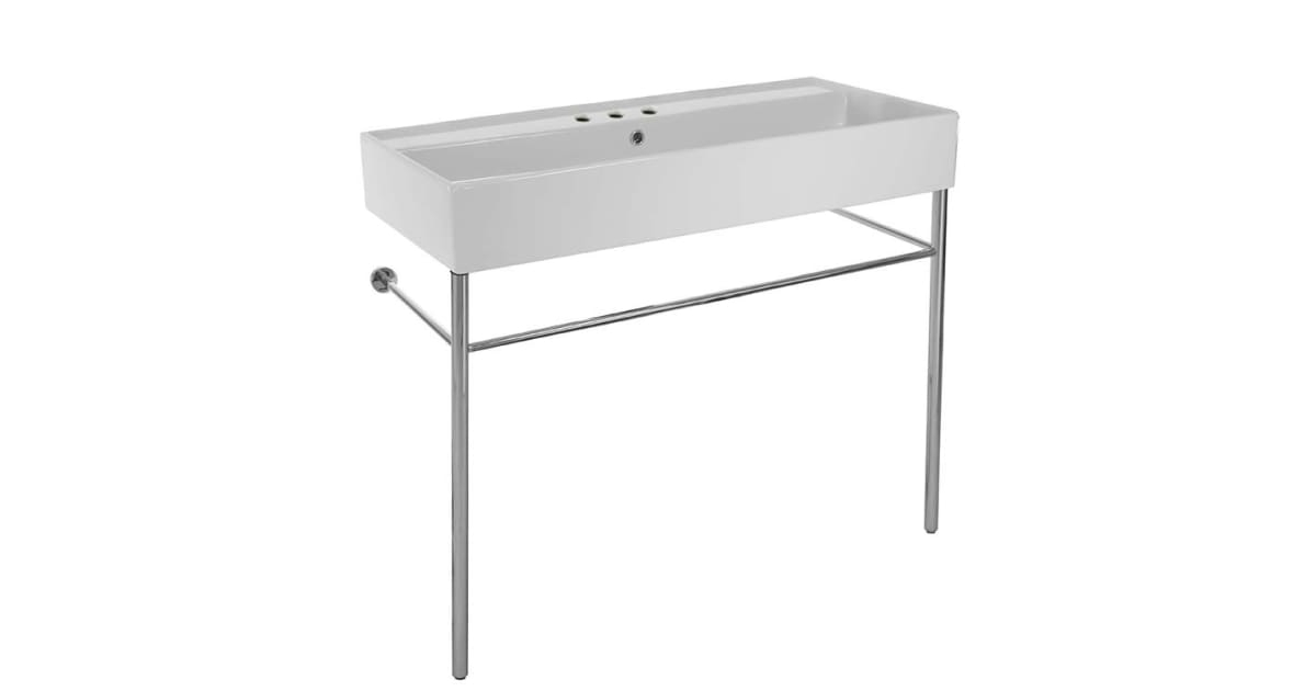 Nameeks Scarabeo 8031/R-100A-Con-Three Hole Scarabeo 39 2/5&amp;quot; Ceramic ... within Exploring the Design and Functionality of Nameeks 8031/R-100A-TB Three Hole Scarabeo 39-2/5 White Ceramic Wall