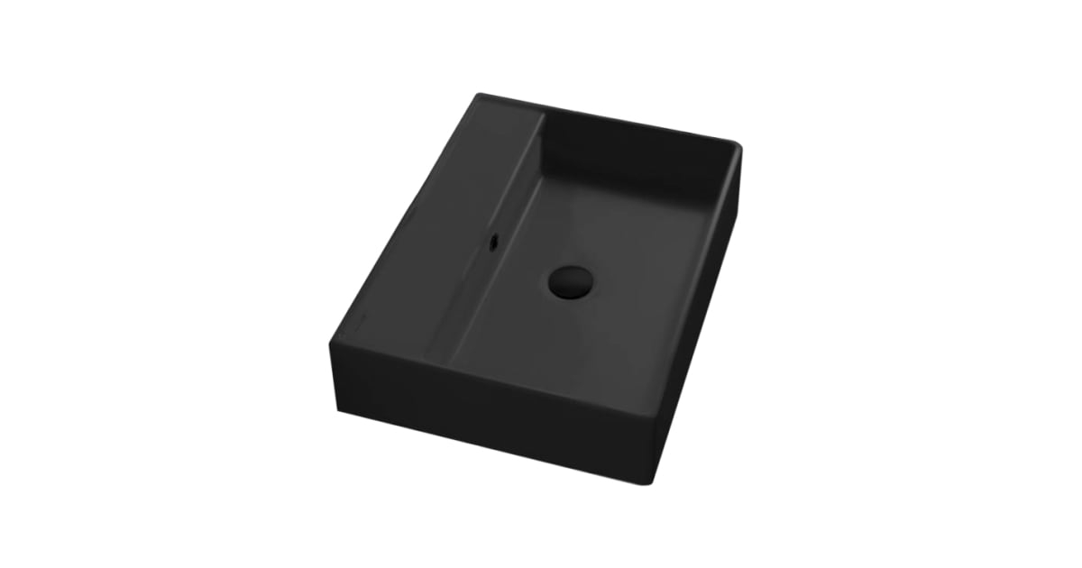 Nameeks Scarabeo 8031/R-60-49-No Hole Teorema Rectangular Ceramic Wall ... for Nameeks 8031/R-60-Tb-No Hole Scarabeo 23-3/5&amp;quot; Ceramic Wall Mount - White