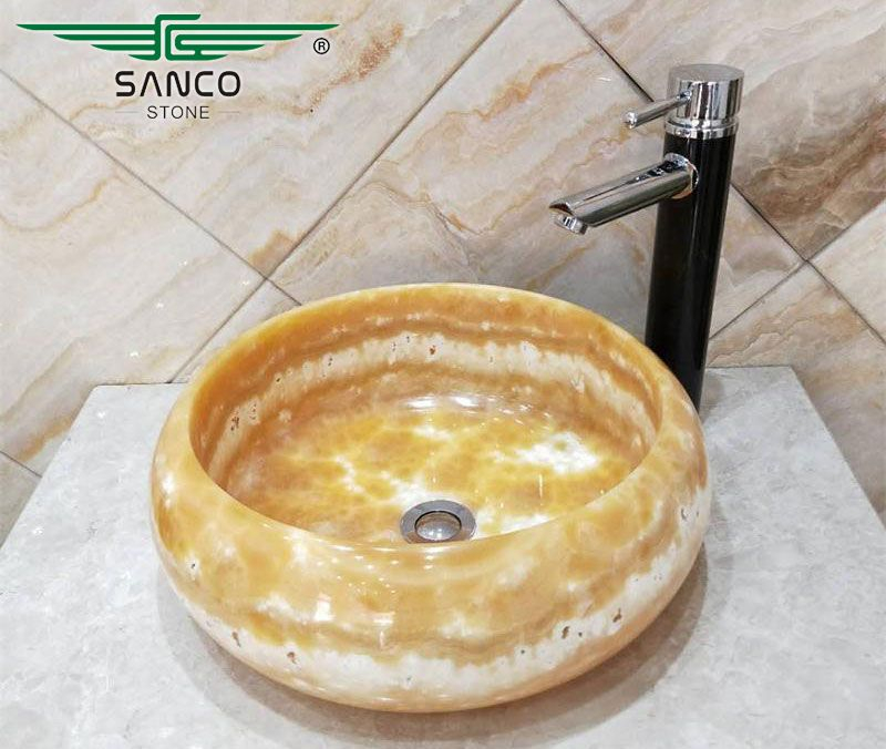 Onyx Bathroom Sink intended for How Miseno&amp;#039;s Onyx Bathroom Sink Combines Aesthetic Design with Practical Functionality