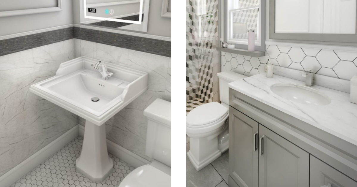 Oval Vs. Square Bathroom Sinks with Understanding the Design Philosophy Behind Modern Square Bathroom Sinks