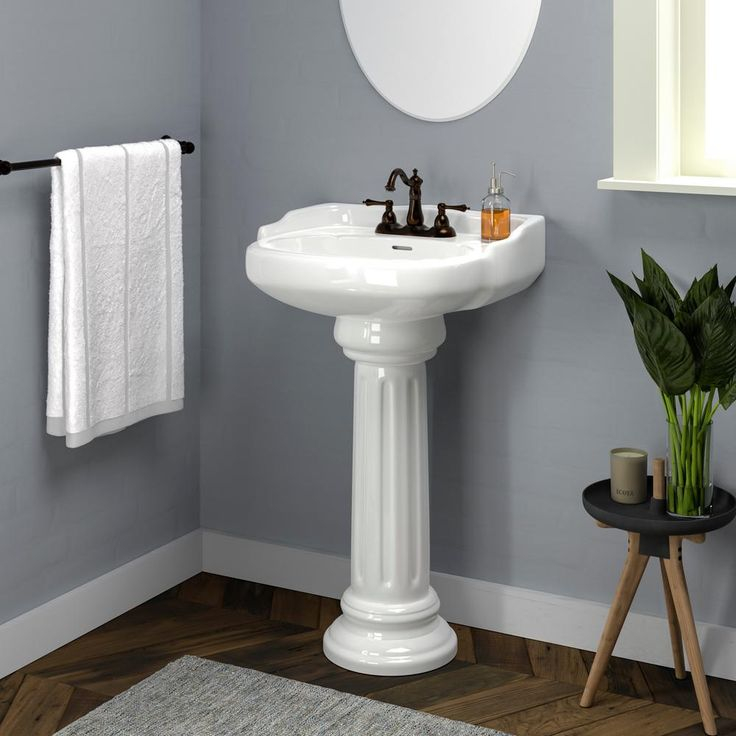 How to Choose the Right White Pedestal Sink for Your Bathroom
