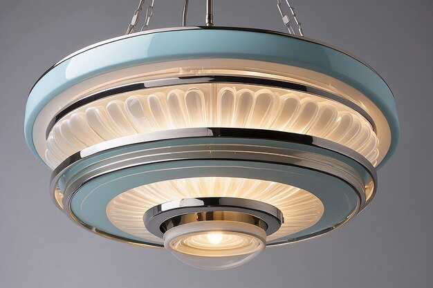 Premium Ai Image | Retro Space Age Lighting Fixture with regard to Choosing the Right Kingston Brass VPB2710-V-SET Venus Ceramic Fixture for Your Space