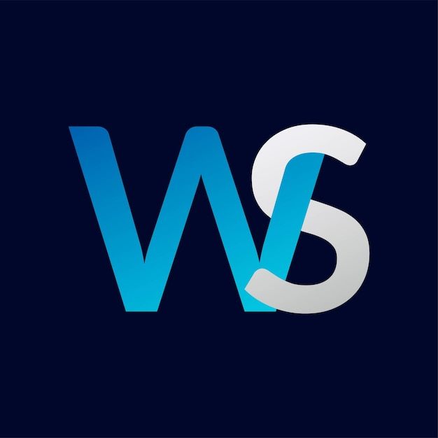 Premium Vector | Ws Letter Logo Template Illustration Design inside How WS Bath Collections Transforms Modern Bathroom Aesthetics