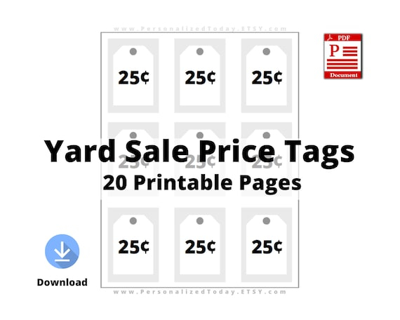 Printable Garage Sale Price Tags regarding What drives the price tag on garage construction