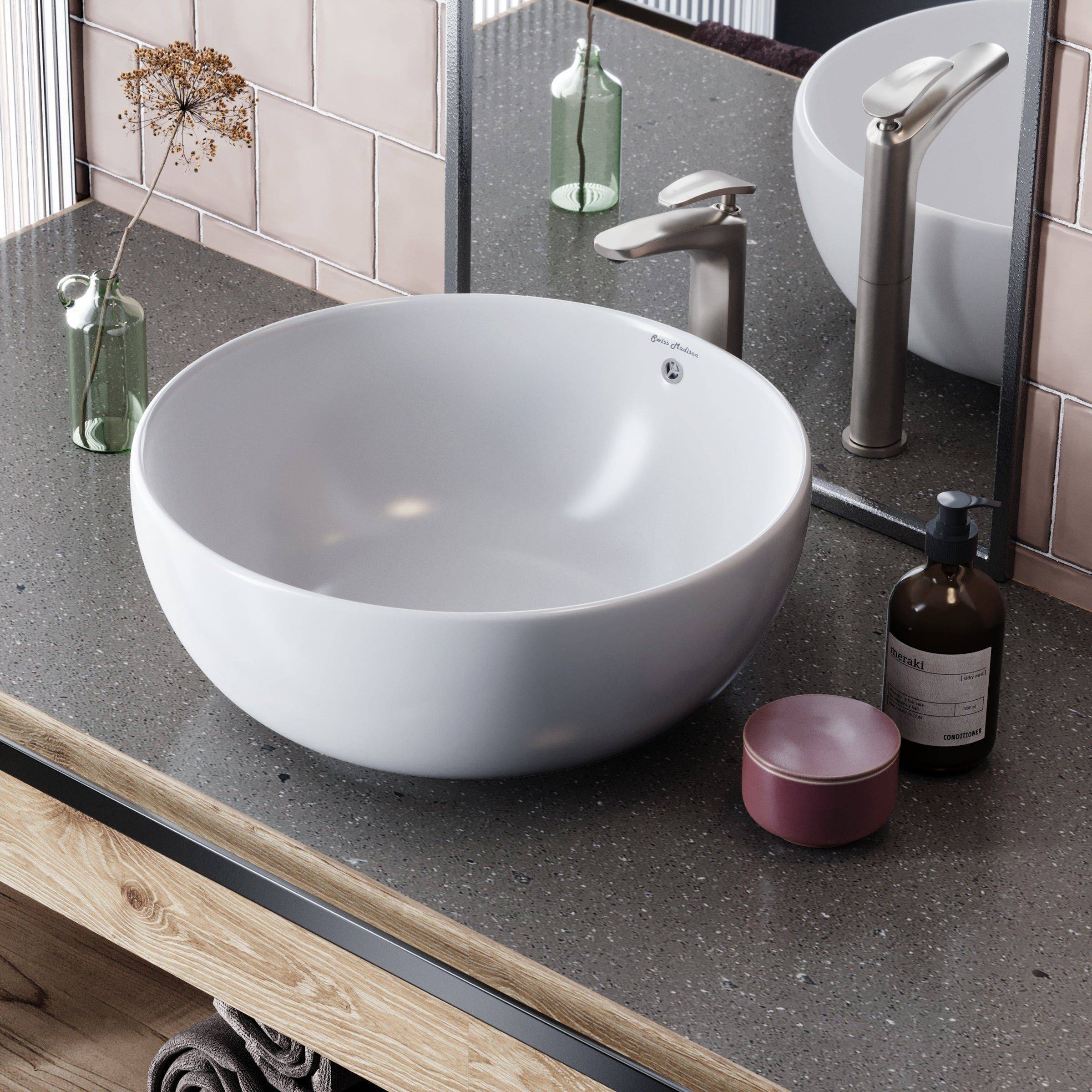 Sleek And Contemporary, The Sublime® Vessel Sink Features A Fresh Look ... regarding Kingston Brass Ev9620 Mission 23-5/8&amp;quot; Rectangular Ceramic Vessel - White