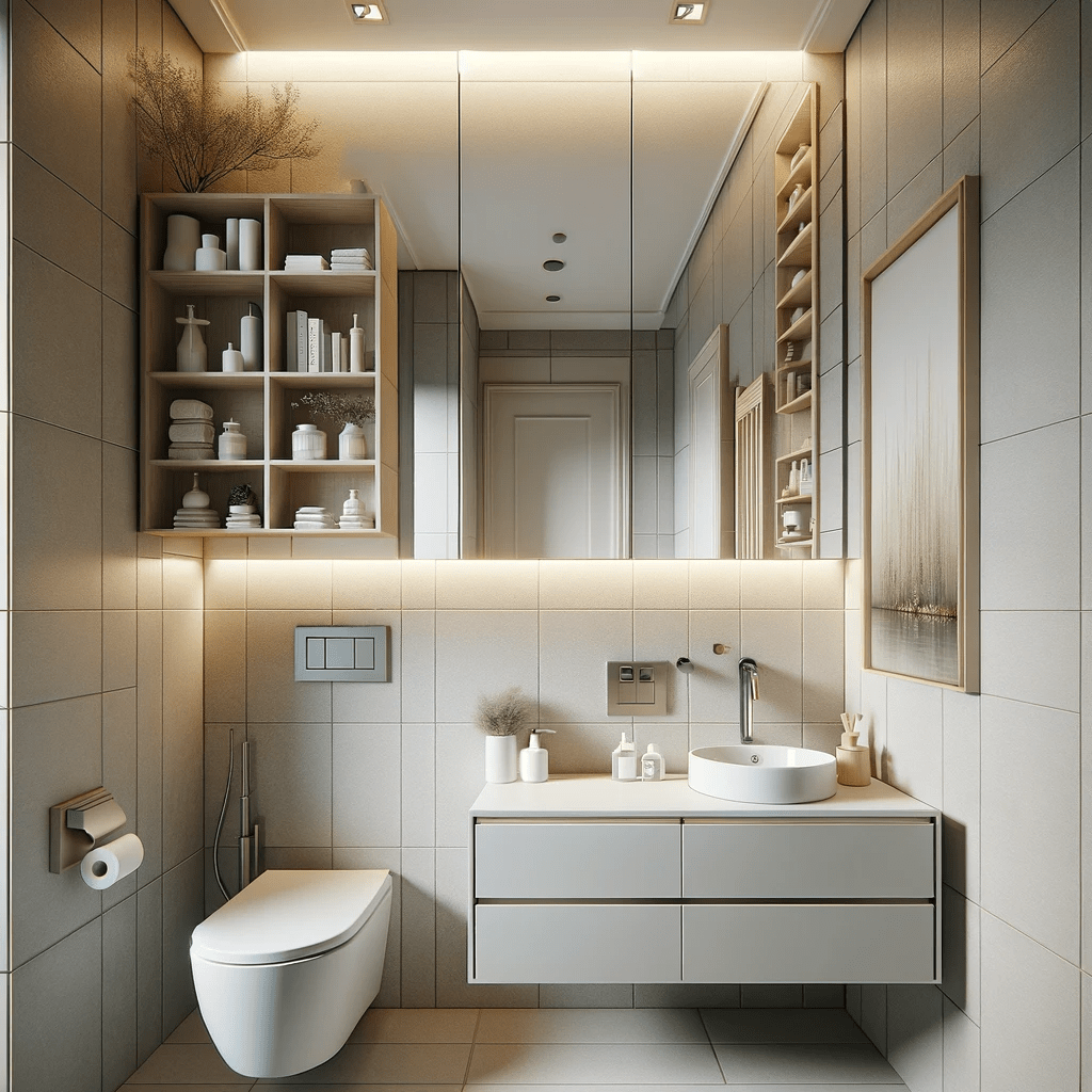 Small Bathroom, Big Impact: Creative Design Solutions For Limited Space ... with regard to The Complete Guide to Ceramic Wall Mount Fixtures in Contemporary Bathrooms