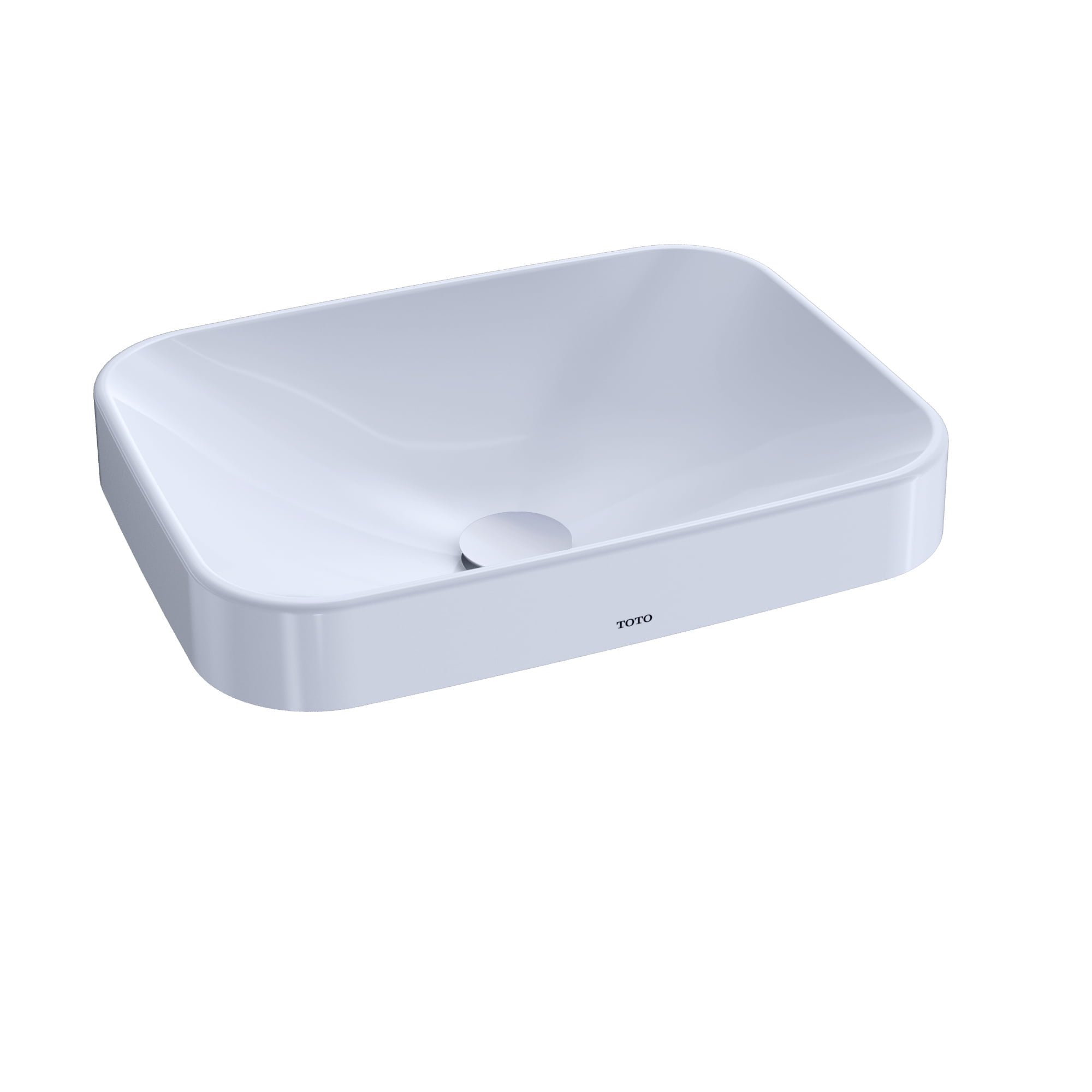 Toto Arvina 20&amp;quot; Rectangular Vessel Bathroom Sink With Cefiontect ... for How the TOTO LT426G Arvina Sink Enhances Bathroom Aesthetics and Performance