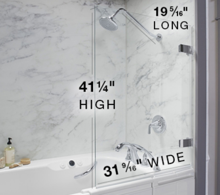Tub Dimensions In A Bathroom pertaining to Ws Bath Collections Energy 85.00 Energy 33-1/2&amp;quot; Rectangular - Gloss White