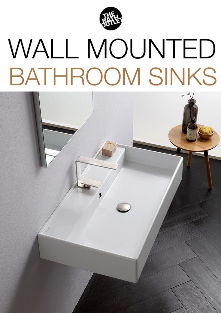Wall Mounted Bathroom Sinks Offer Many Advantages When It Comes To ... pertaining to How Wall Mounted Sinks Transform Small Bathroom Spaces