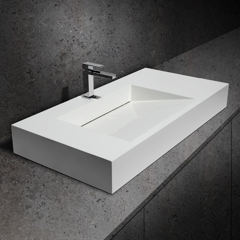 White Rectangle Bathroom Sink with regard to Kohler K-77767-1 Modernlife 21-11/16&amp;quot; Rectangular Vitreous China - White