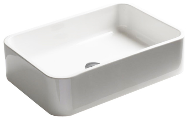 Ws Bath Collections Cosa 60C - 86210 Cosa 23-5/8&amp;quot; Rectangular ... within Ws Bath Collections Cosa 48.01 - 86102 Cosa 18-7/8&amp;quot; Square - Matte Black