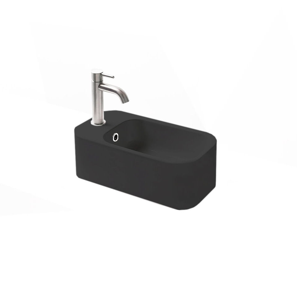 Ws Bath Collections Cosa Mini 48R - Black - Walmart.com for Ws Bath Collections Cosa 48S.03 - 86101 Cosa 18-7/8&amp;quot; Square - Matte Black