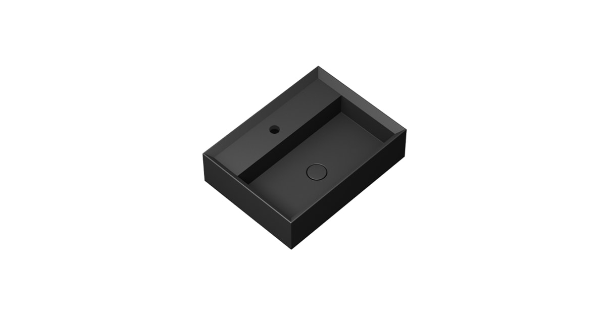 Ws Bath Collections Cut 60.45.01 Bg Cut 23-5/8&amp;quot; Rectangular Ceramic ... throughout How to Properly Install and Maintain WS Bath Collections Cosa 48 01 - 86102 Cosa 18 7 8 Square Matte Black Fixtures