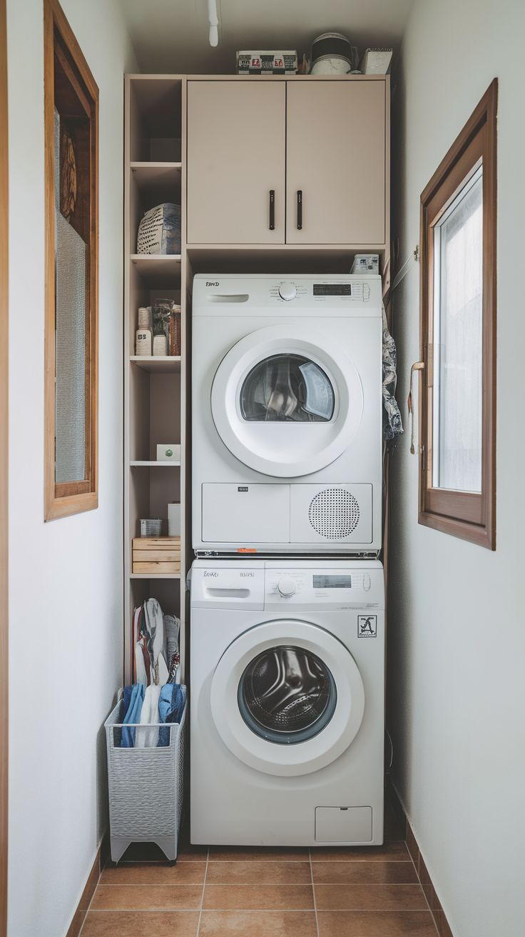 10 Hidden Cabinet Ideas For Tiny Laundry Rooms | Small Laundry Rooms ... with The Hidden Art of Laundry Room Cabinet Selection and Installation