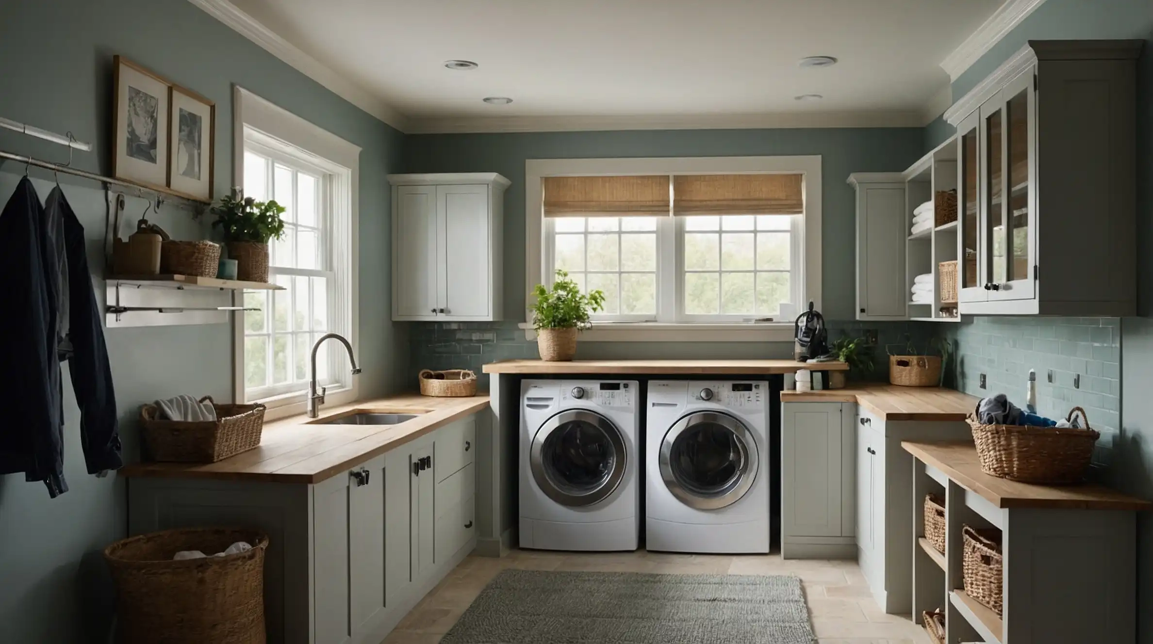 15 Small Laundry Room Design Ideas: Maximizing Space And Efficiency with regard to Maximizing space efficiency in small laundry areas