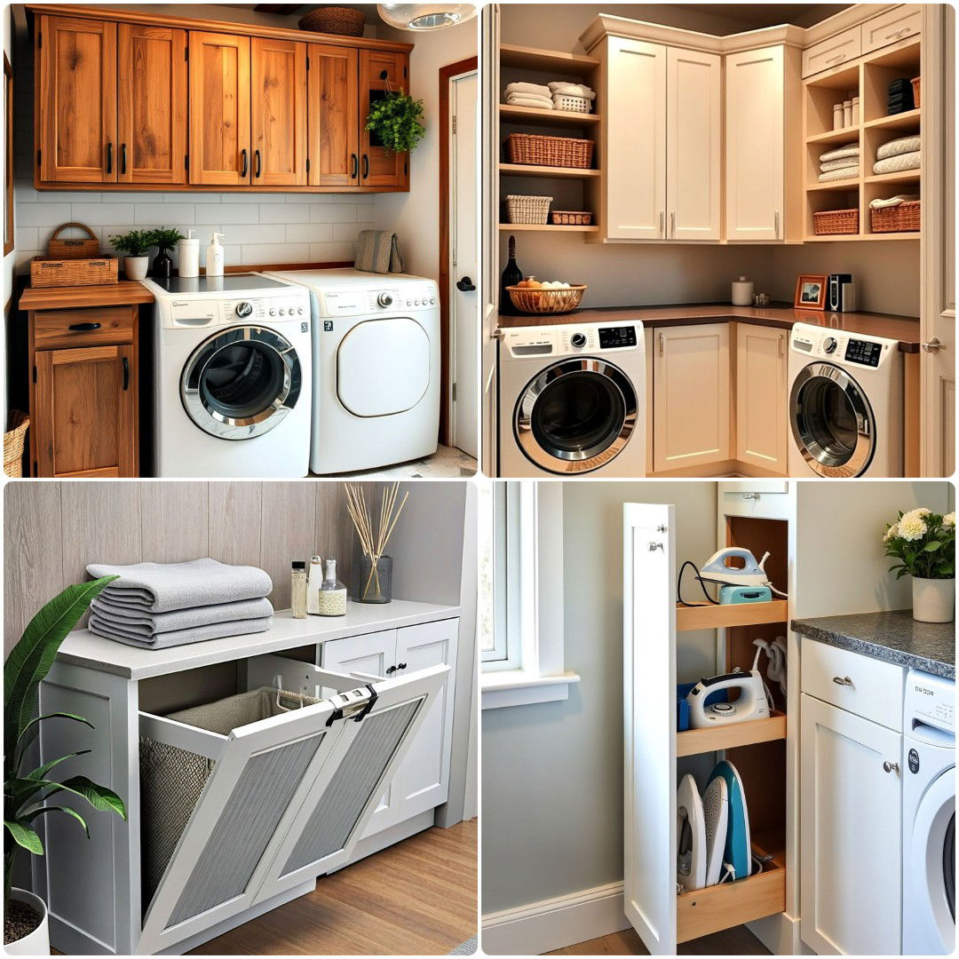 25 Laundry Room Cabinet Ideas For Maximum Organization intended for Cabinet Design Secrets for Maximum Laundry Room Organization