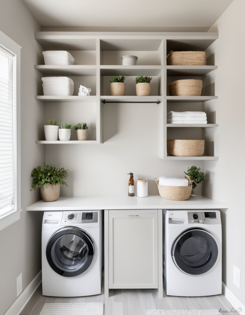 46 Small Laundry Room Makeover Ideas To Maximize Space And Style with regard to Beautifully Simple Laundry Room Makeovers That Save Time and Space