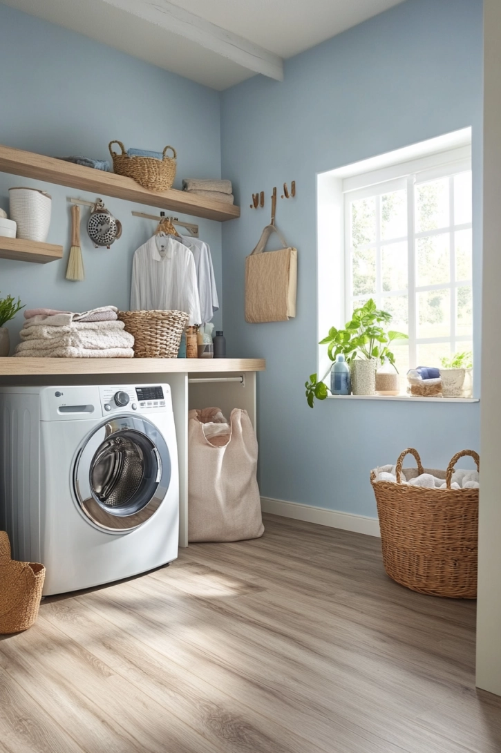 Best Blue Laundry Room Paint Colors - The Paint Color Project throughout Understanding the Cultural Significance of Laundry Room Blue Prince Practices