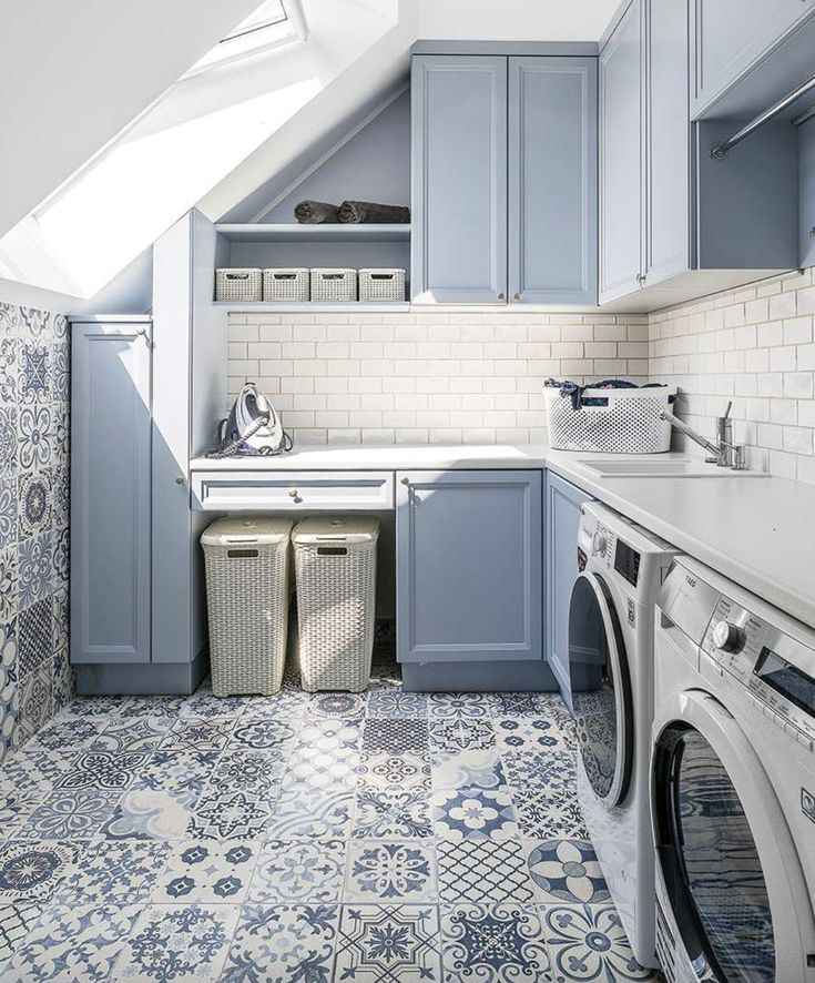 Blue Laundry Rooms, Laundry Room Design, Laundry Room Inspiration within Laundry Room Blue Prince Reddit