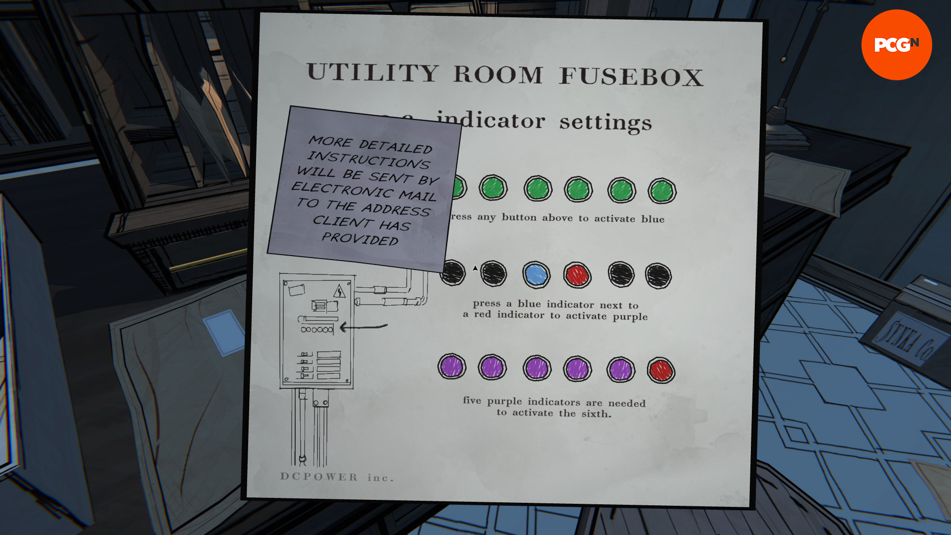Blue Prince Utility Closet Fusebox Solution pertaining to Laundry Room Blue Prince Solution